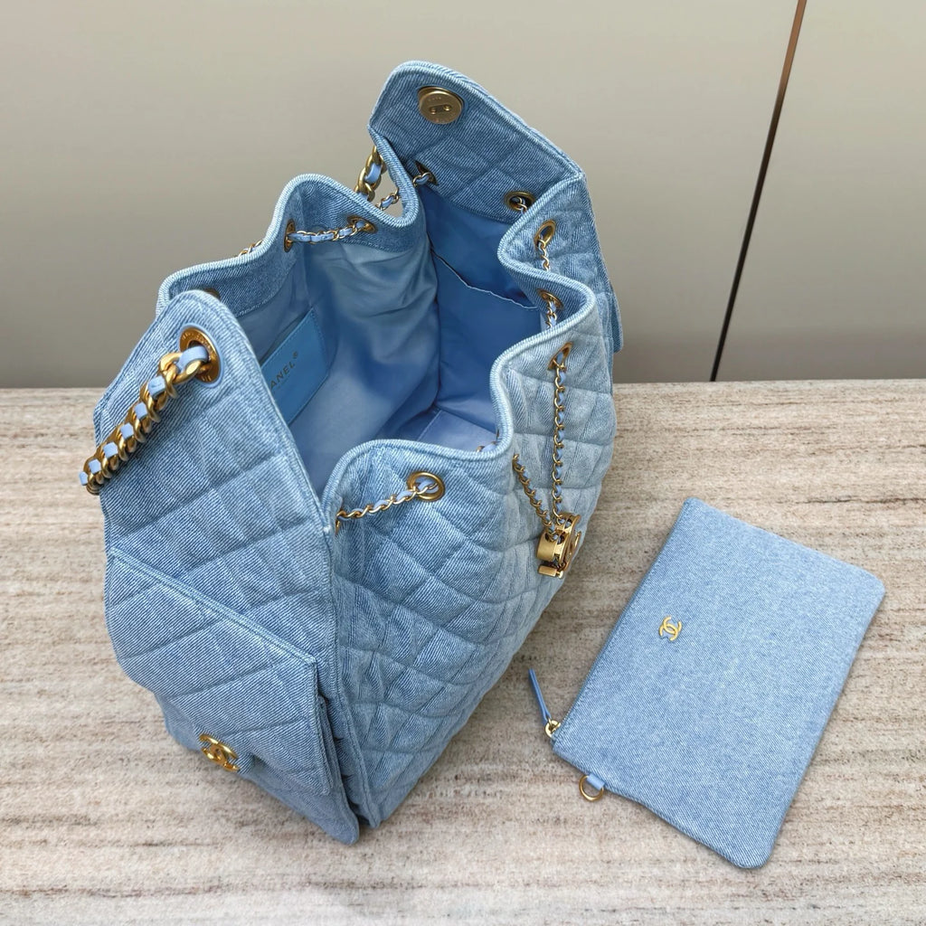Chanel 25C Büyük Hobo Seyahat Çantası - Glimmer of Luxury