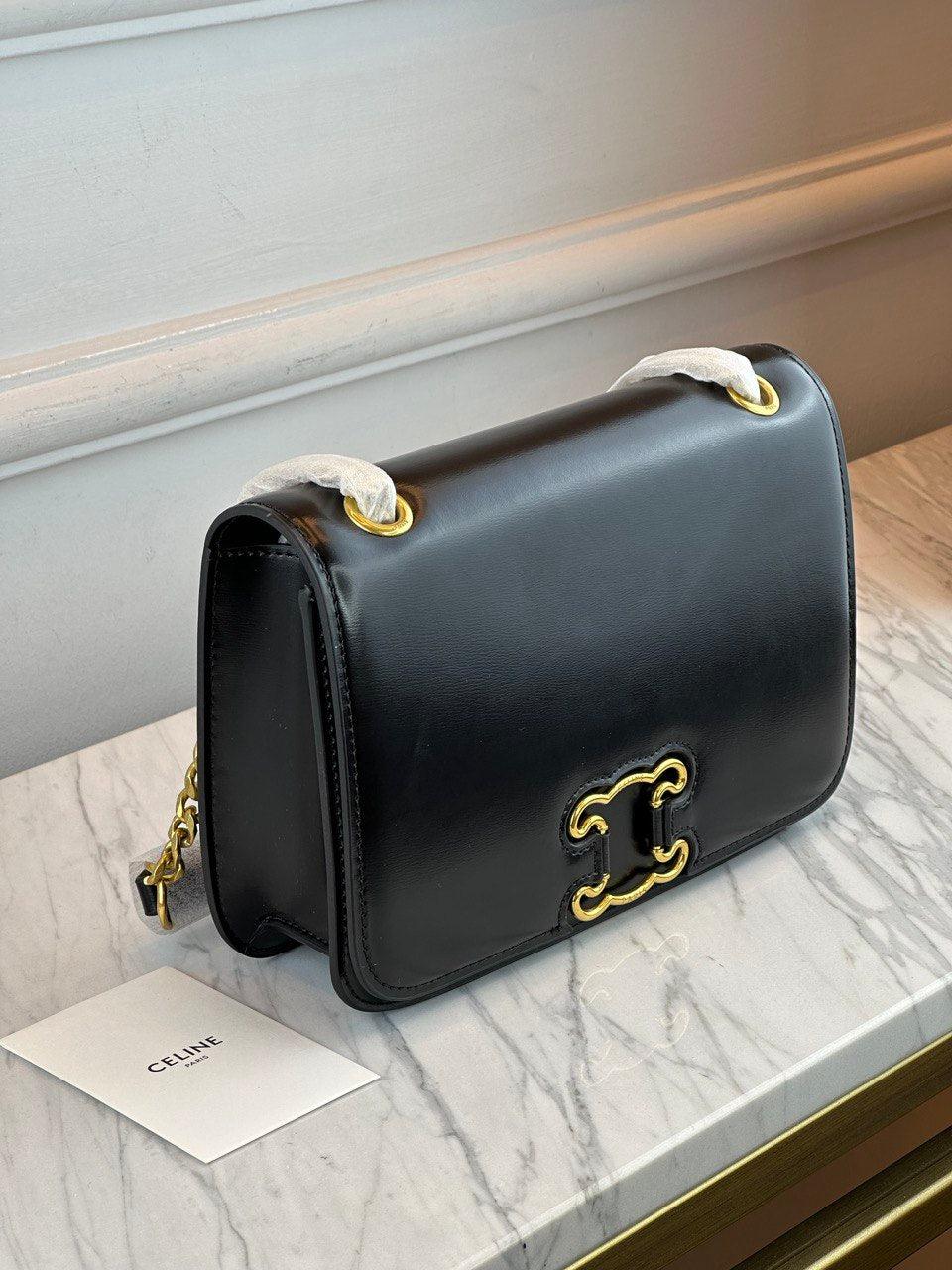 Celine Frame Shine Omuz Çantası - Glimmer of Luxury