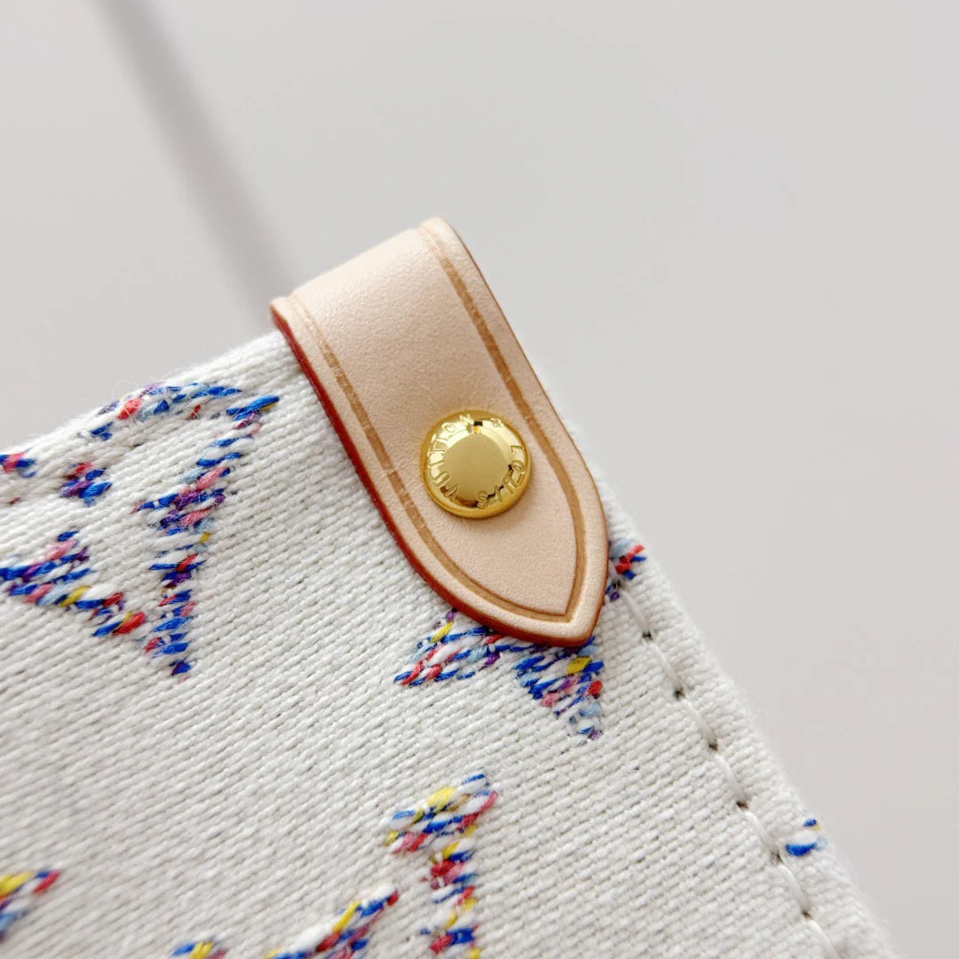 OnTheGo MM Krem Çok Renkli Gökkuşağı Denizci M24708 - Glimmer of Luxury