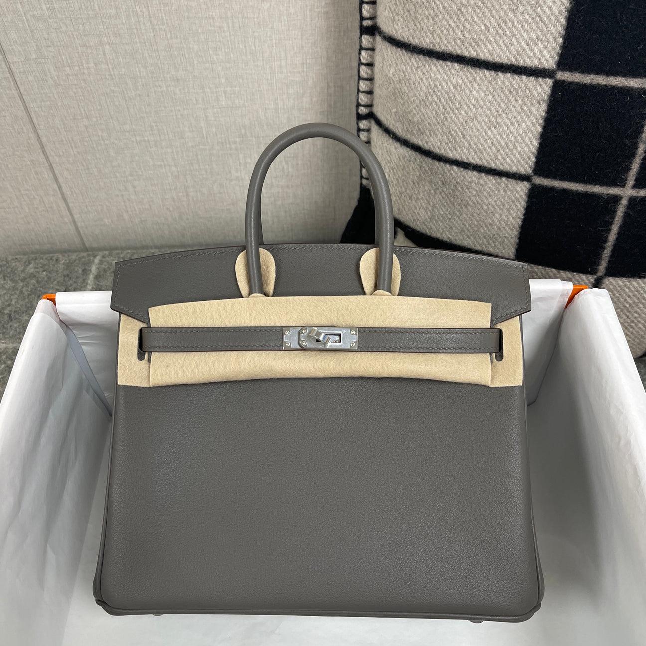 Hermès Birkin 25 Togo Deri Kalay Paladyum Donanımlı (PHW) - Glimmer of Luxury