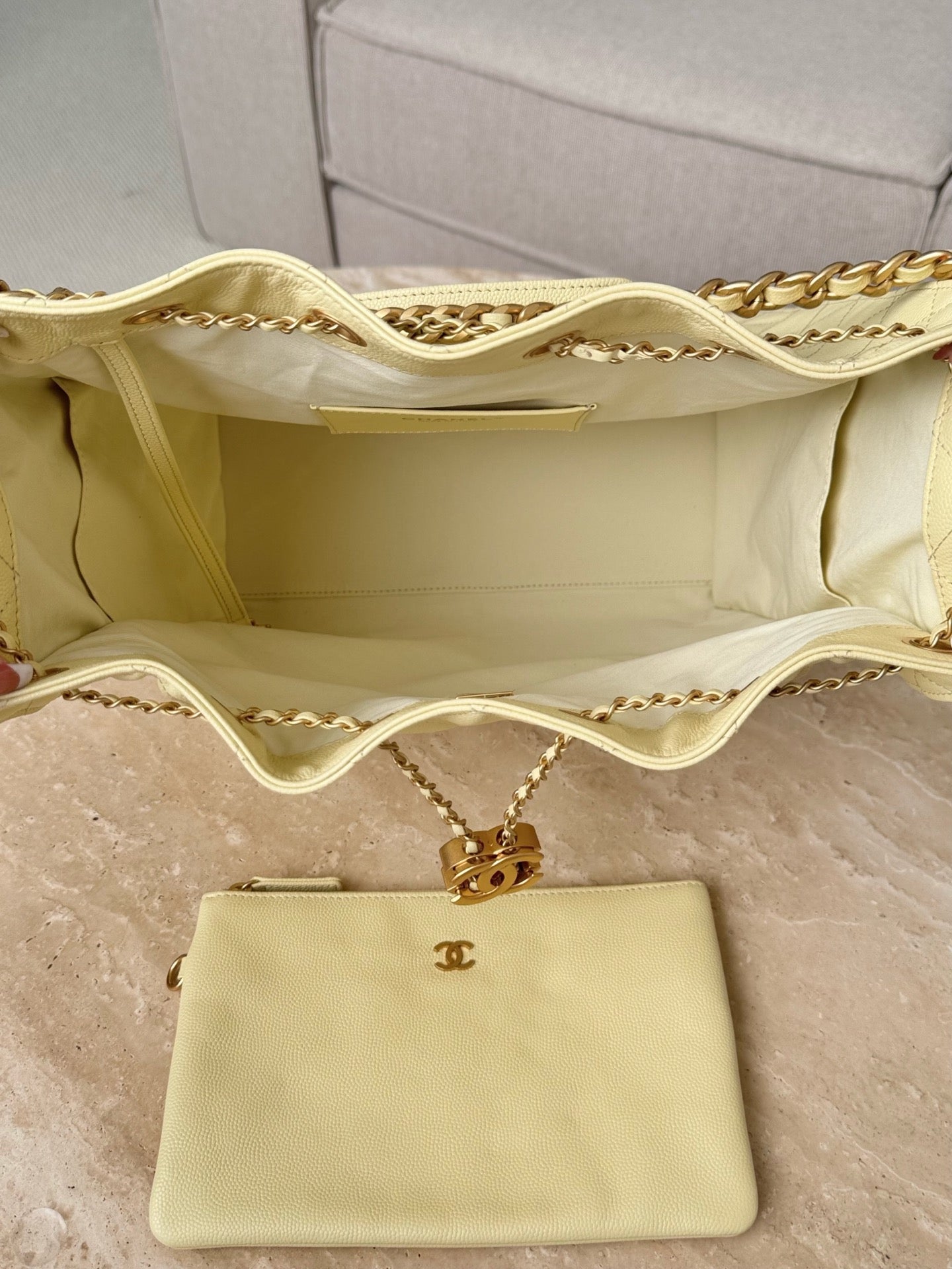 Chanel 25C Large Hobo Travel Bag