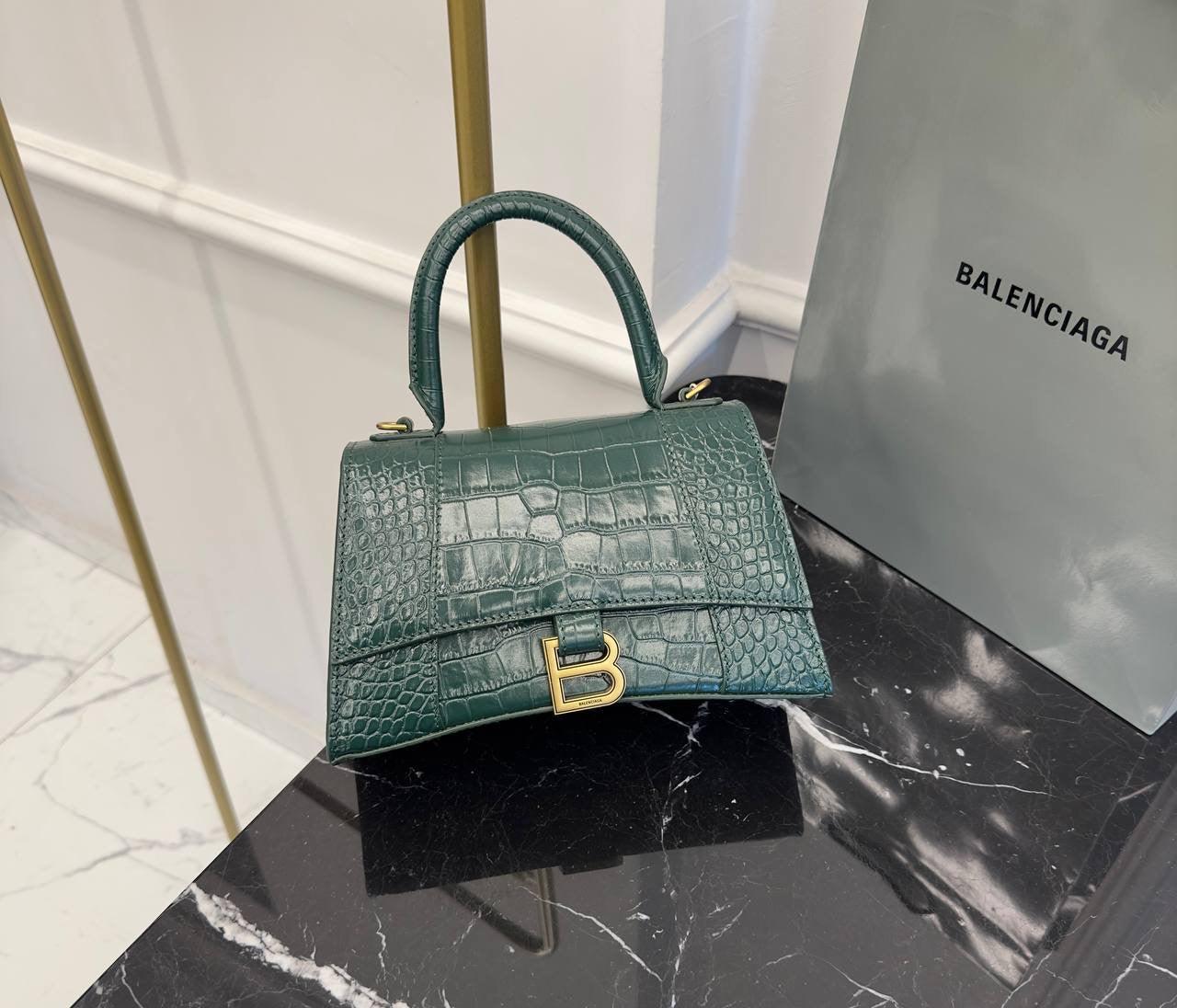 Balenciaga Hourglass Kadın Deri Çantalar - Glimmer of Luxury