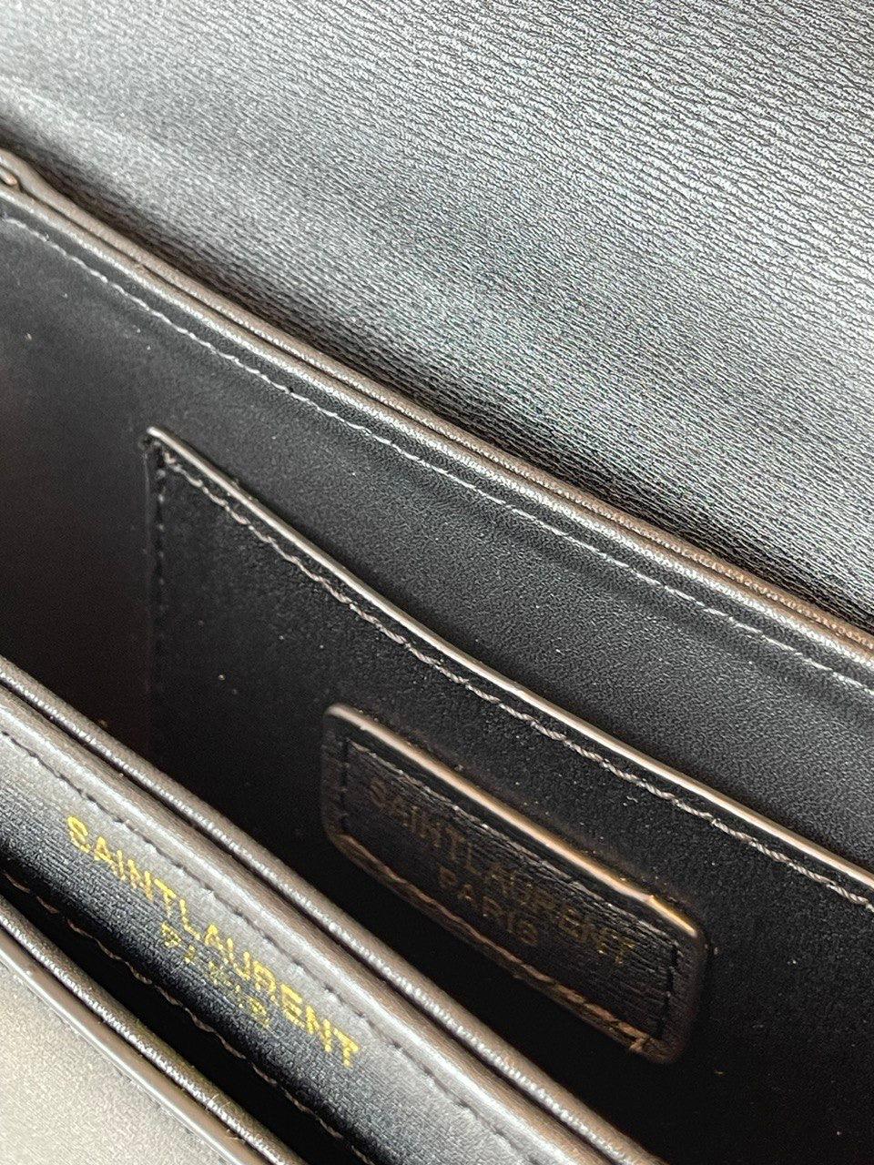 Yves Saint Laurent Solferino Orta Deri Çanta - Glimmer of Luxury