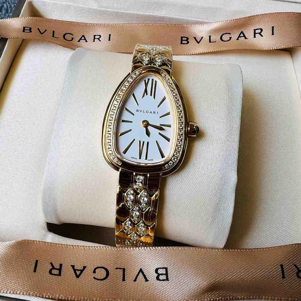 Bvlgari Serpenti Seduttori 33mm Bayan Saat - Glimmer of Luxury