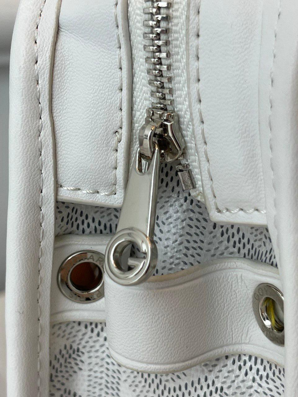 Goyard Jouvence GM Makyaj Çantası Beyaz - Glimmer of Luxury