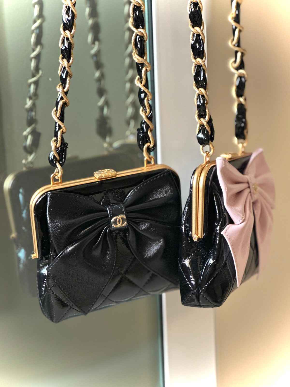 Chanel Mini Bow Handbag