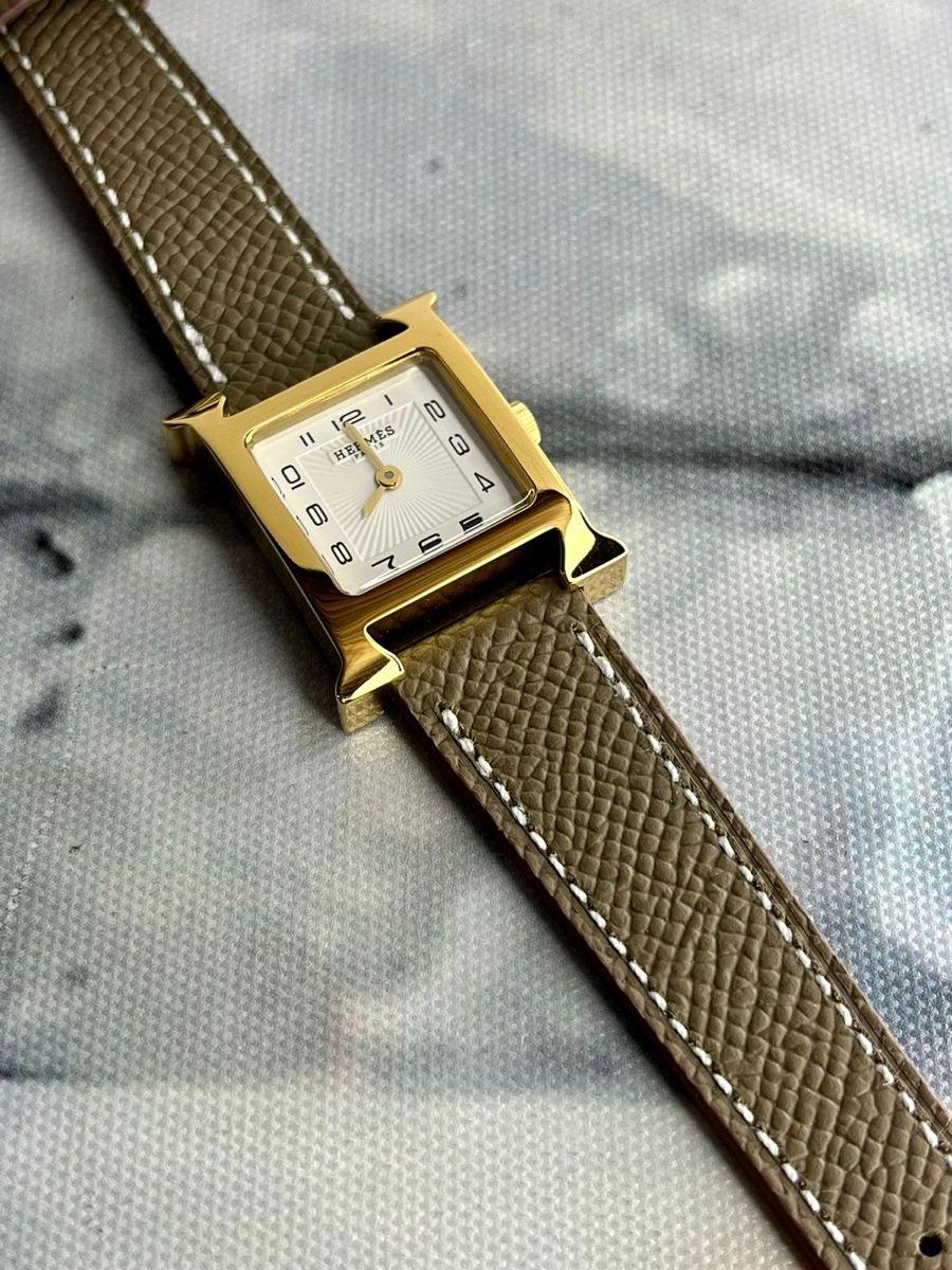 Hermes Heure H TPH Altın Donanımı - Glimmer of Luxury