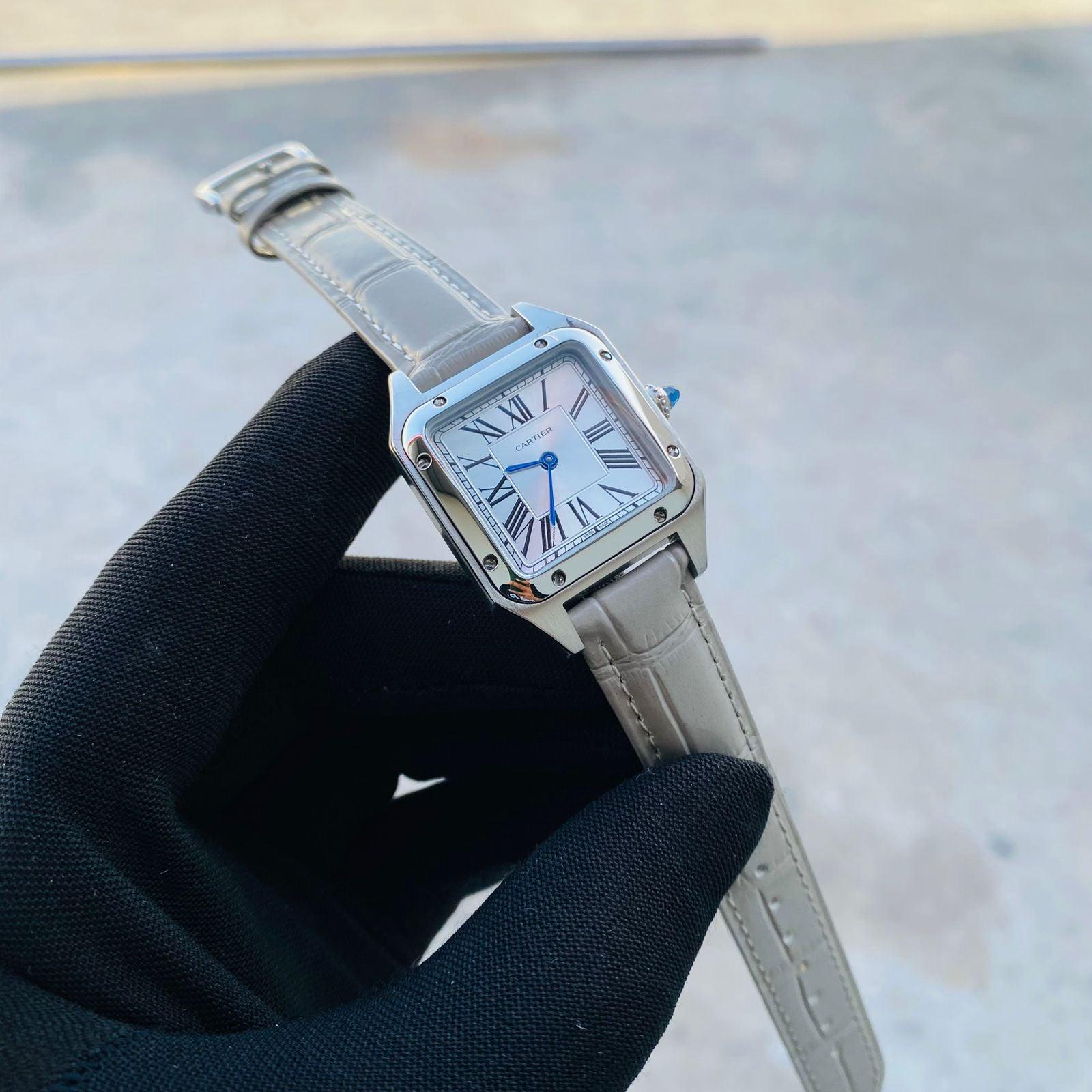 Cartier Santos Dumont Çelik WSSA0023 - Glimmer of Luxury