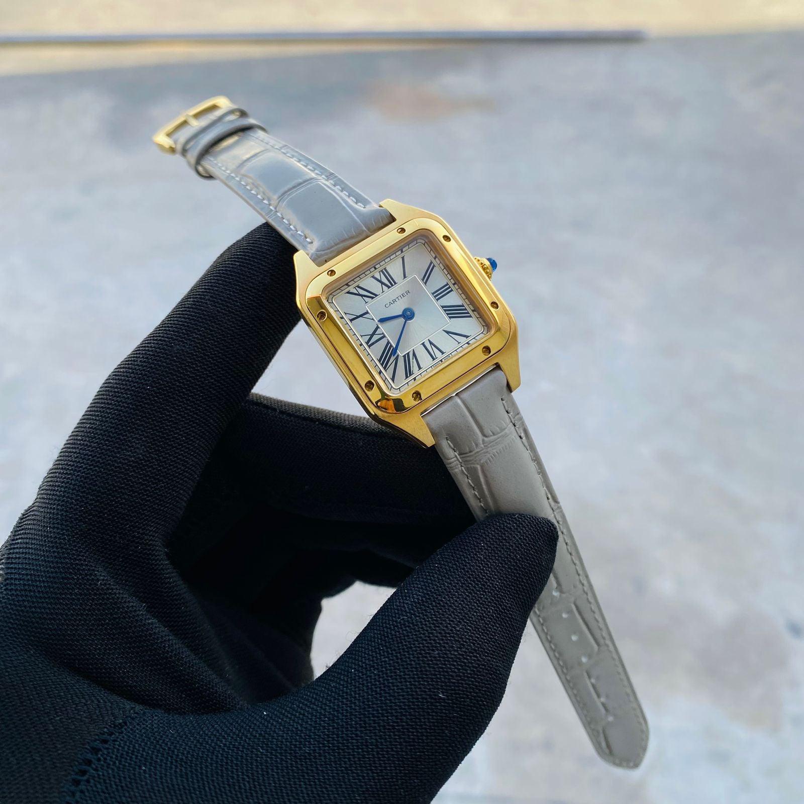 Cartier Santos Dumont Çelik WSSA0023 - Glimmer of Luxury