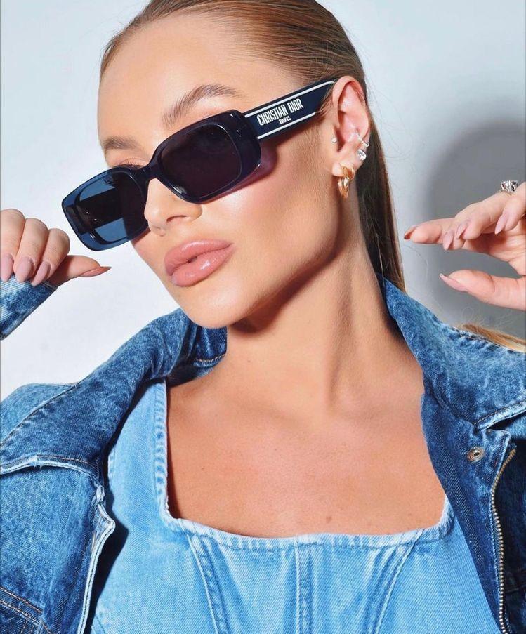Dior WilDior S2U Dikdörtgen Bayan Güneş Gözlüğü - Glimmer of Luxury