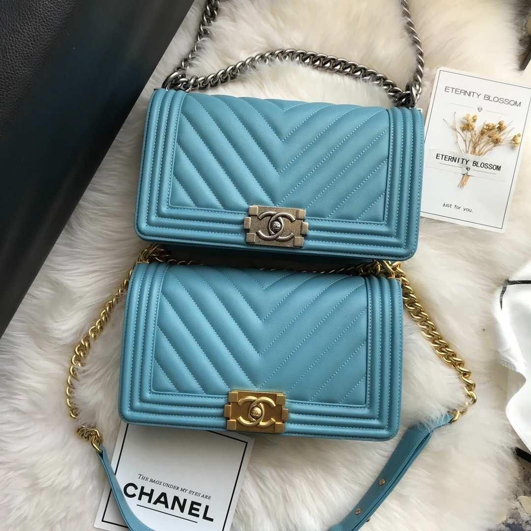 Chanel Leboy Havyar Deri Çantalar 25cm Çoklu Model - Glimmer of Luxury