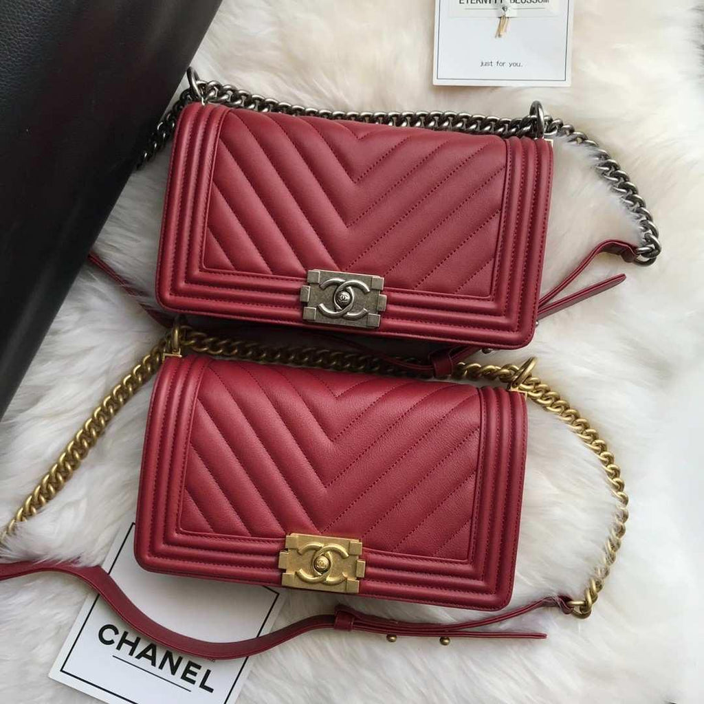 Chanel Leboy Havyar Deri Çantalar 25cm Çoklu Model - Glimmer of Luxury