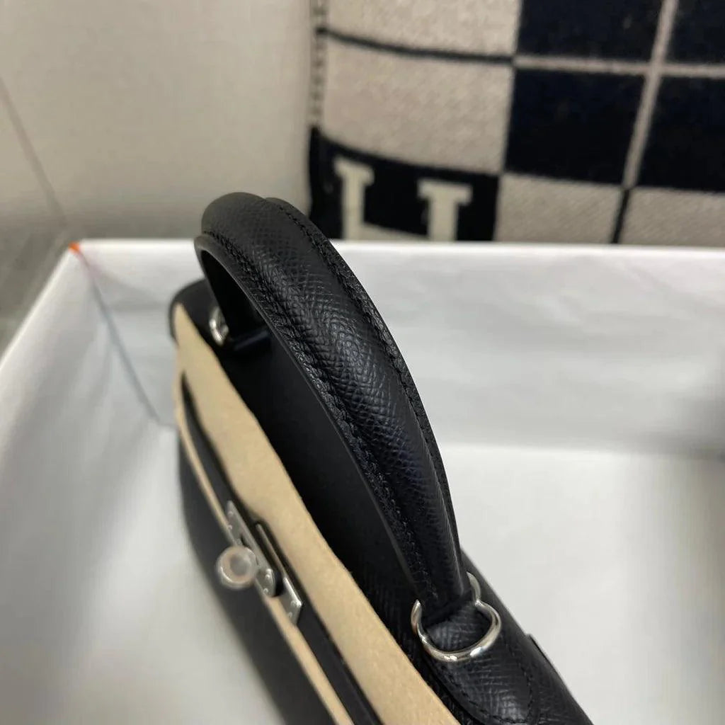 Hermès Kelly 25 Paladyum Donanımlı Epsom Deri̇ Siyah - Glimmer of Luxury