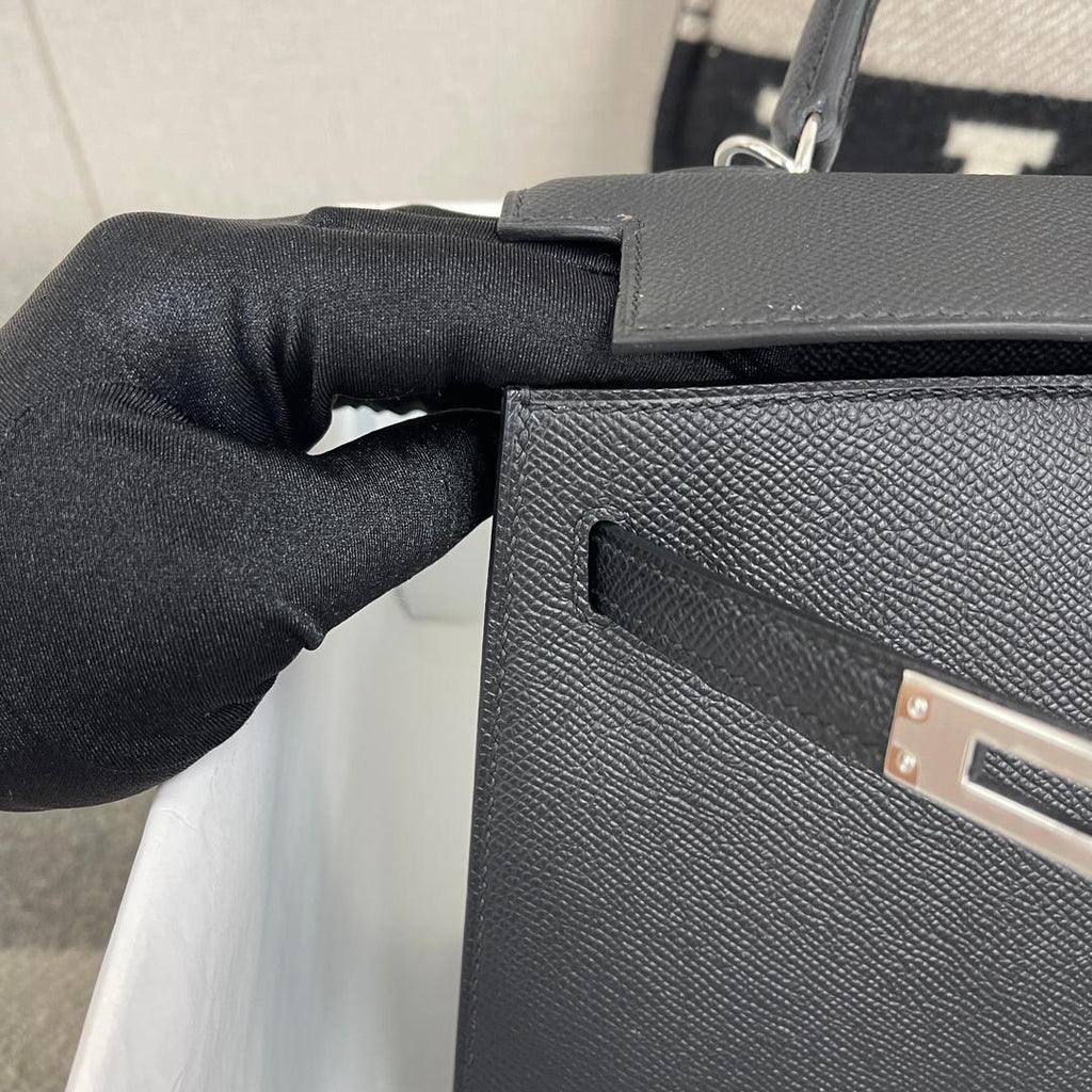 Hermès Kelly 25 Paladyum Donanımlı Epsom Deri̇ Siyah - Glimmer of Luxury
