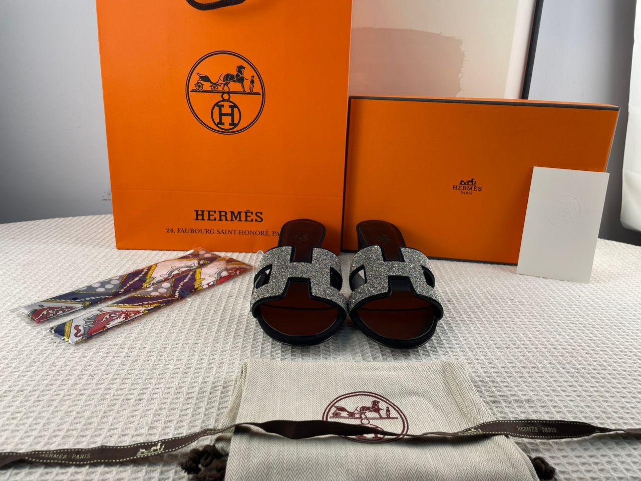 Hermès Oasis Terlikler - Yeni Sezon - Glimmer of Luxury