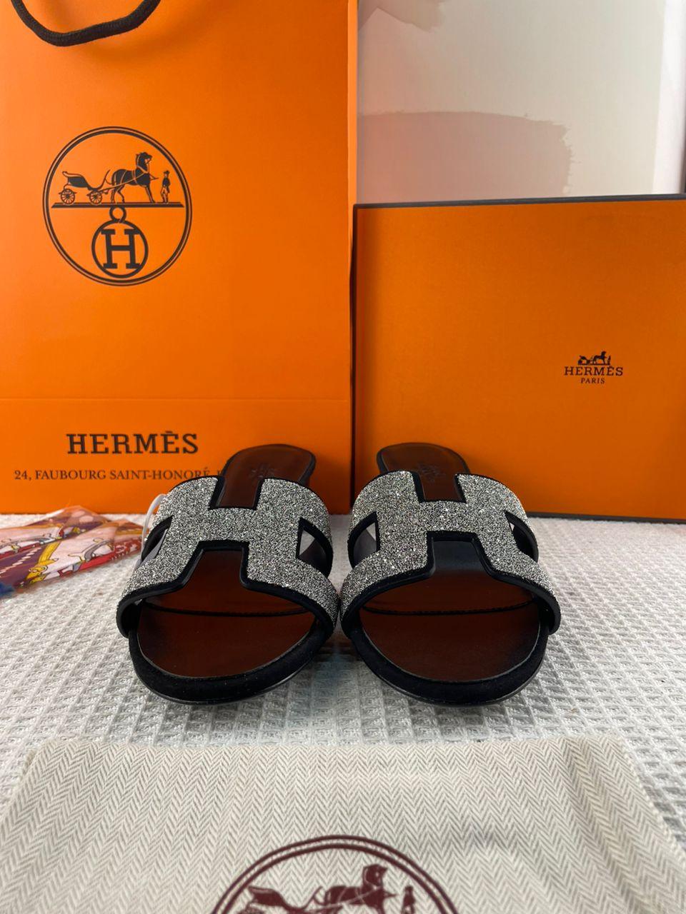 Hermès Oasis Terlikler - Yeni Sezon - Glimmer of Luxury