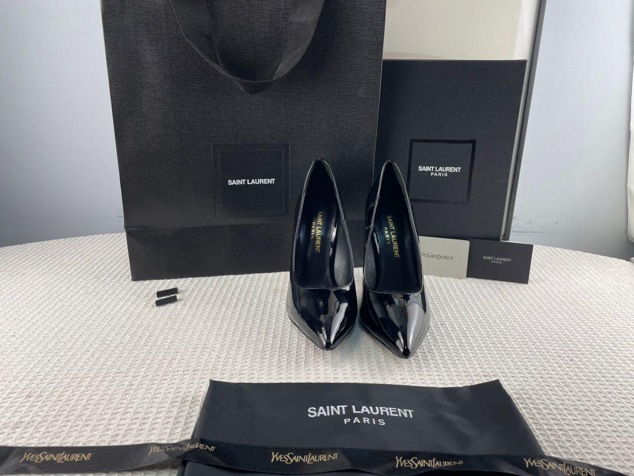 YSL Opyum Rugan Topuklu Ayakkabı - Glimmer of Luxury