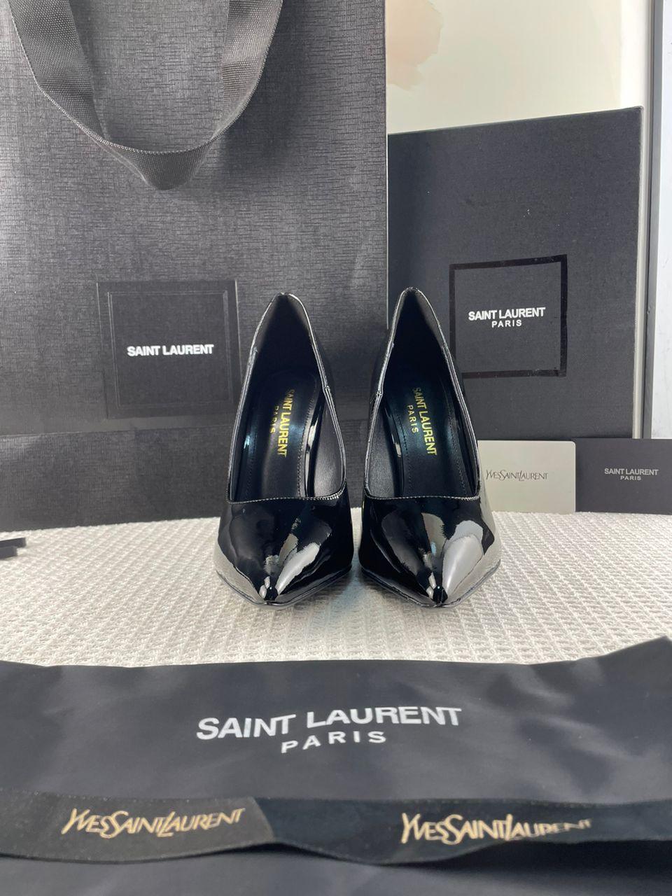 YSL Opyum Rugan Topuklu Ayakkabı - Glimmer of Luxury