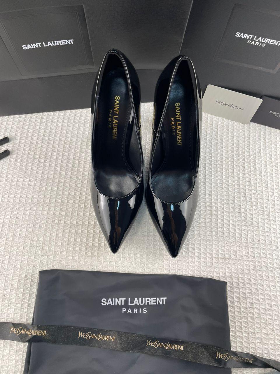 YSL Opyum Rugan Topuklu Ayakkabı - Glimmer of Luxury