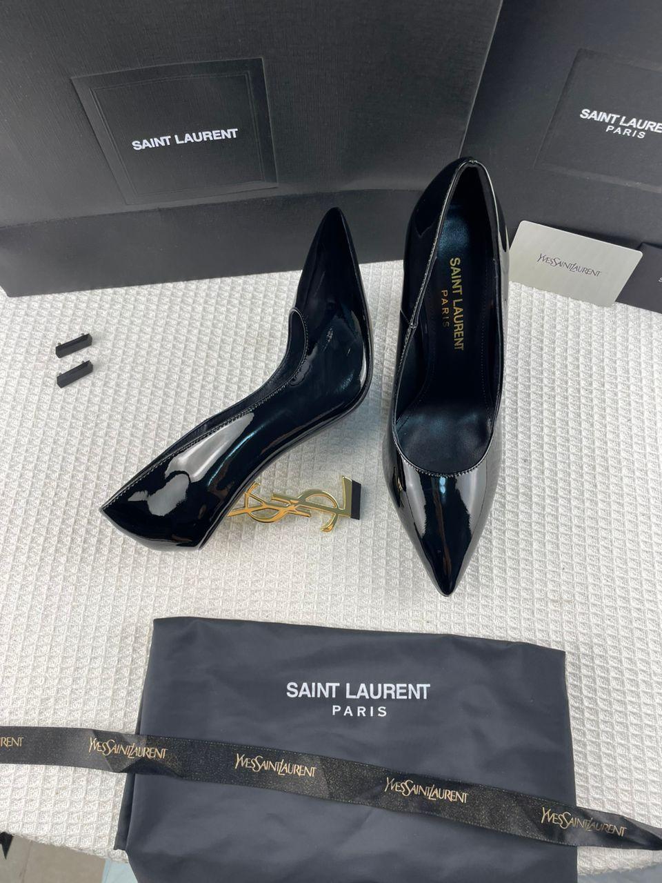 YSL Opyum Rugan Topuklu Ayakkabı - Glimmer of Luxury