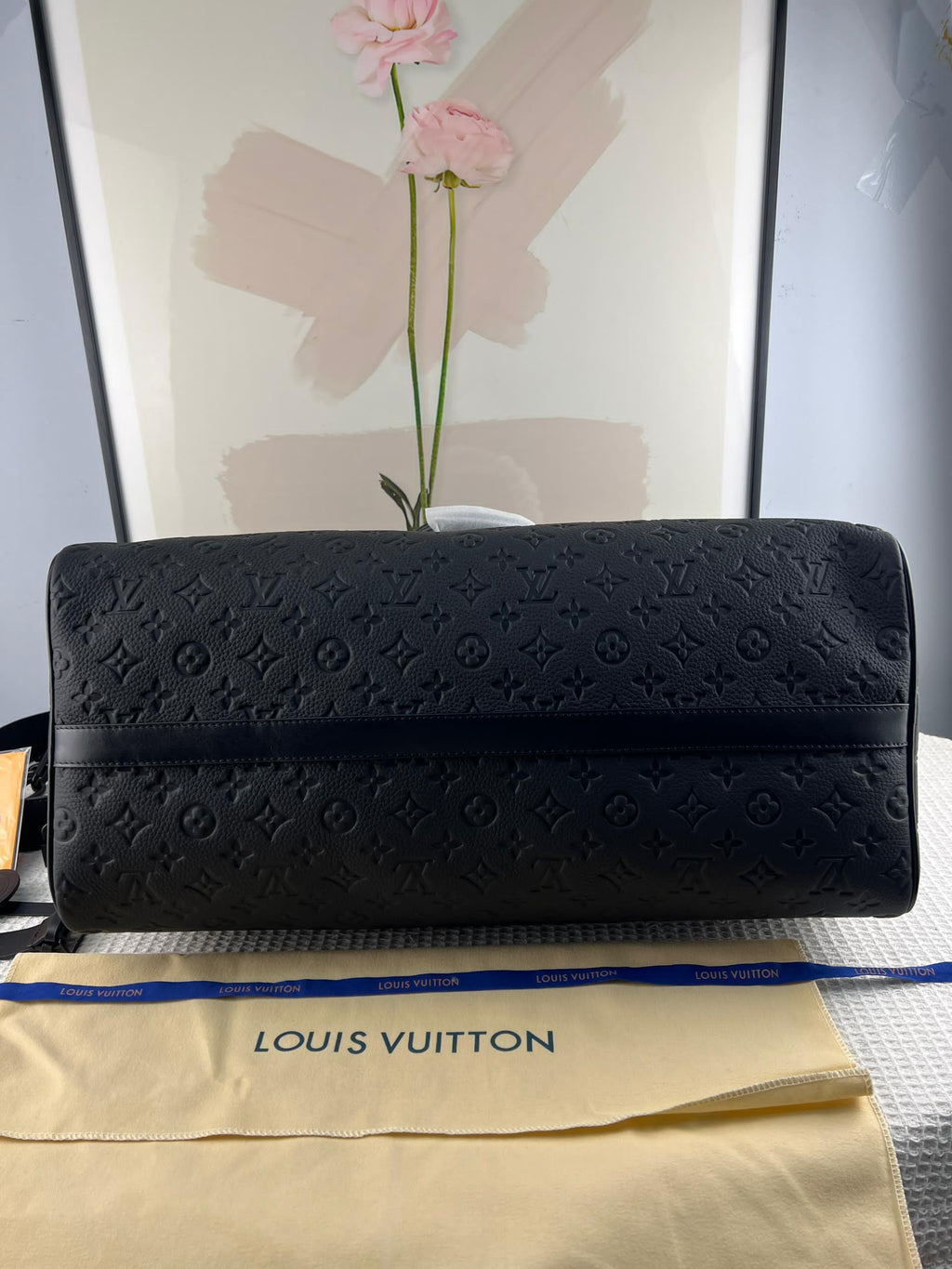KEEPALL 50 ÇAPRAZ GÖVDELİ SEYAHAT ÇANTASI Louis Vuitton - Glimmer of Luxury
