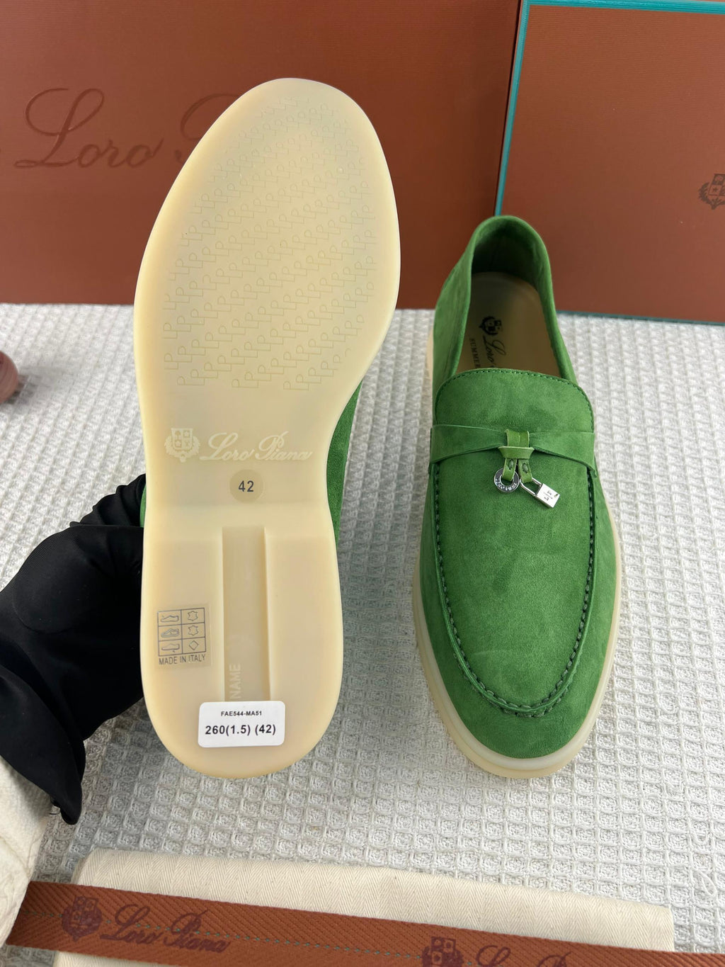 Loro Piana Yaz Büyüsü Yürüyüş Ayakkabısı - Glimmer of Luxury