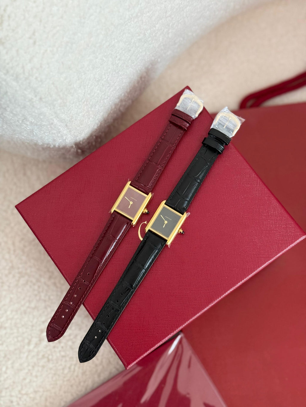 Cartier Tank Louis Kadran Sarı Altın