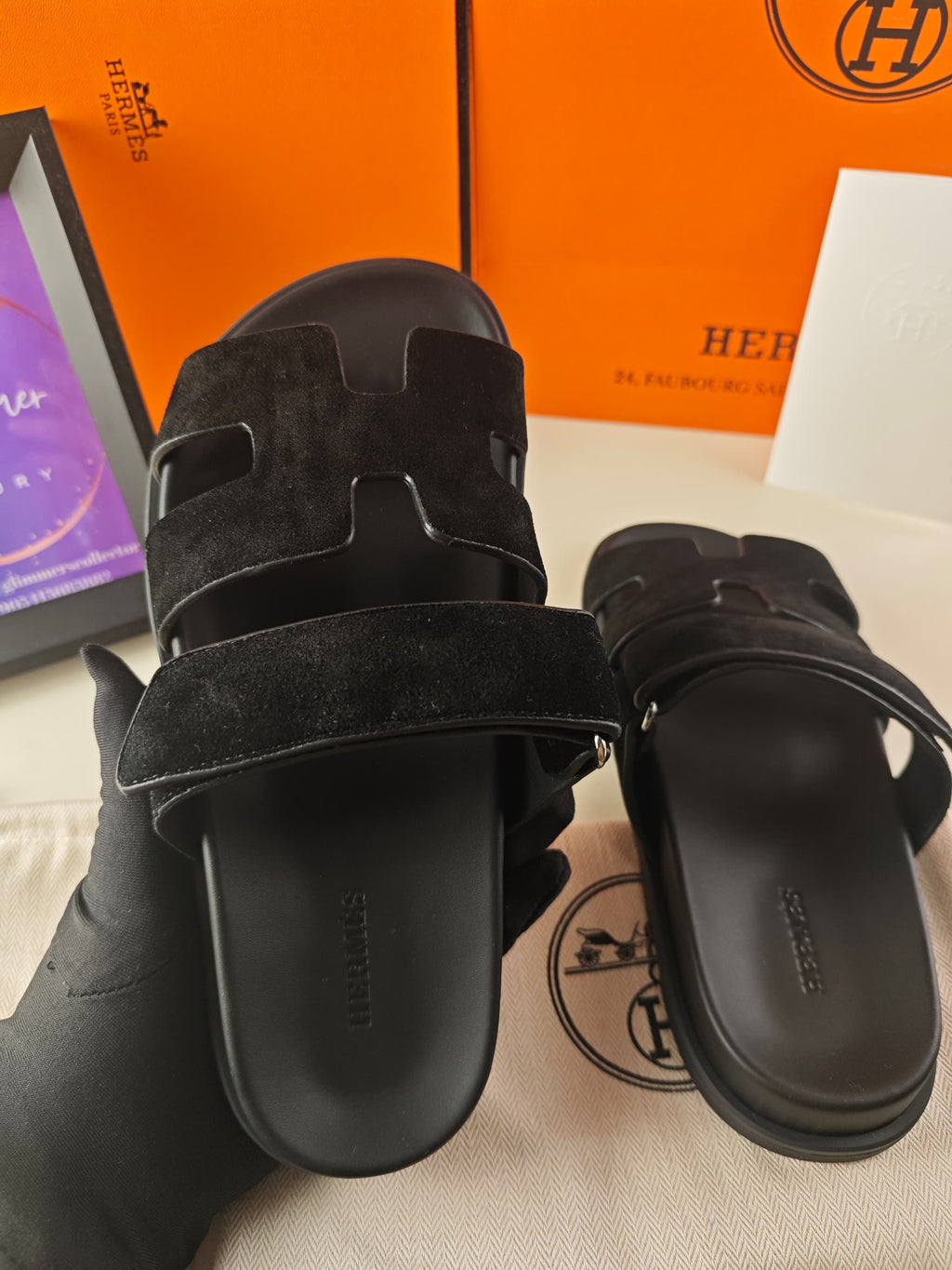 Hermes Chypre Black