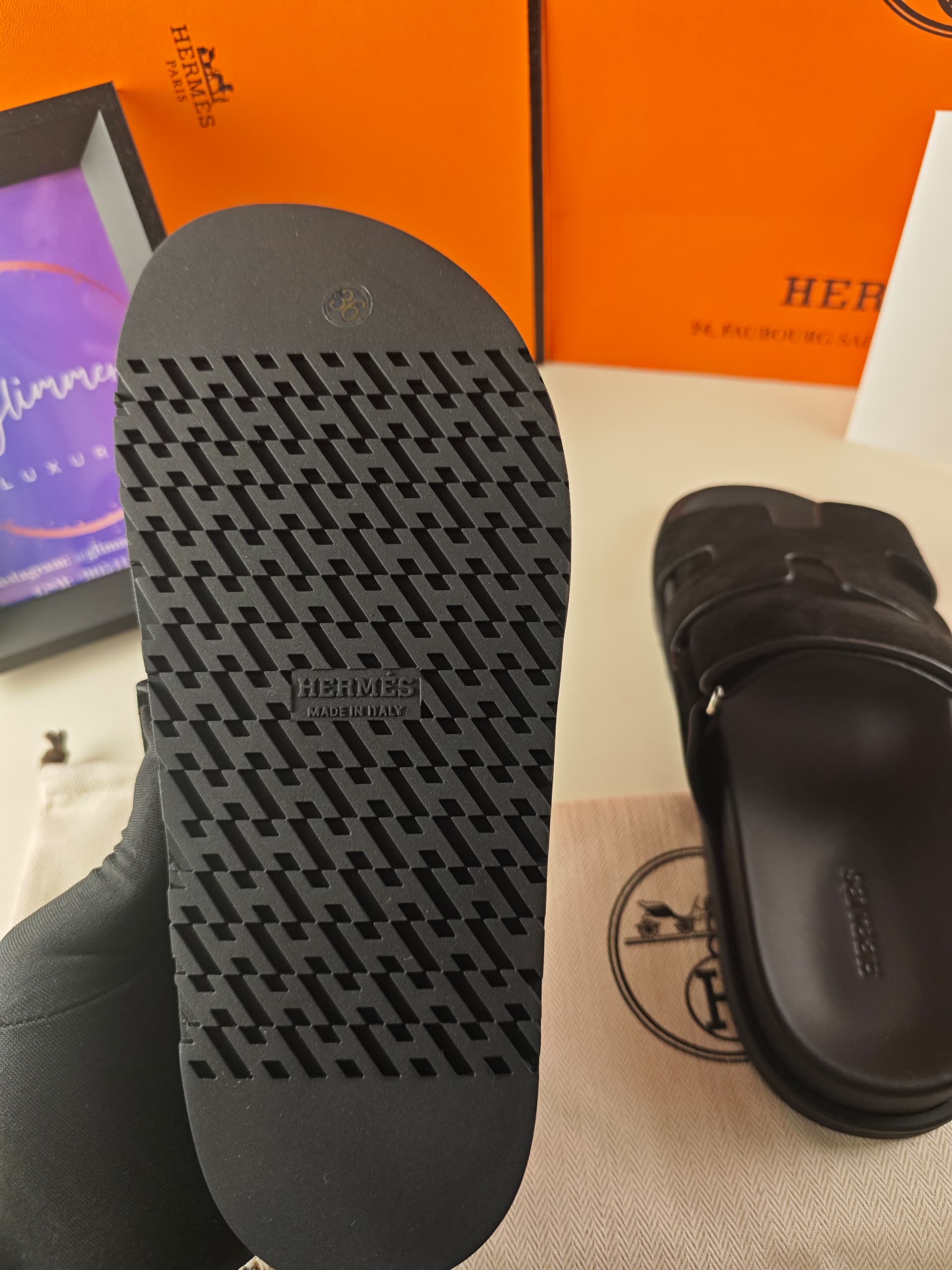 Hermes Chypre Black