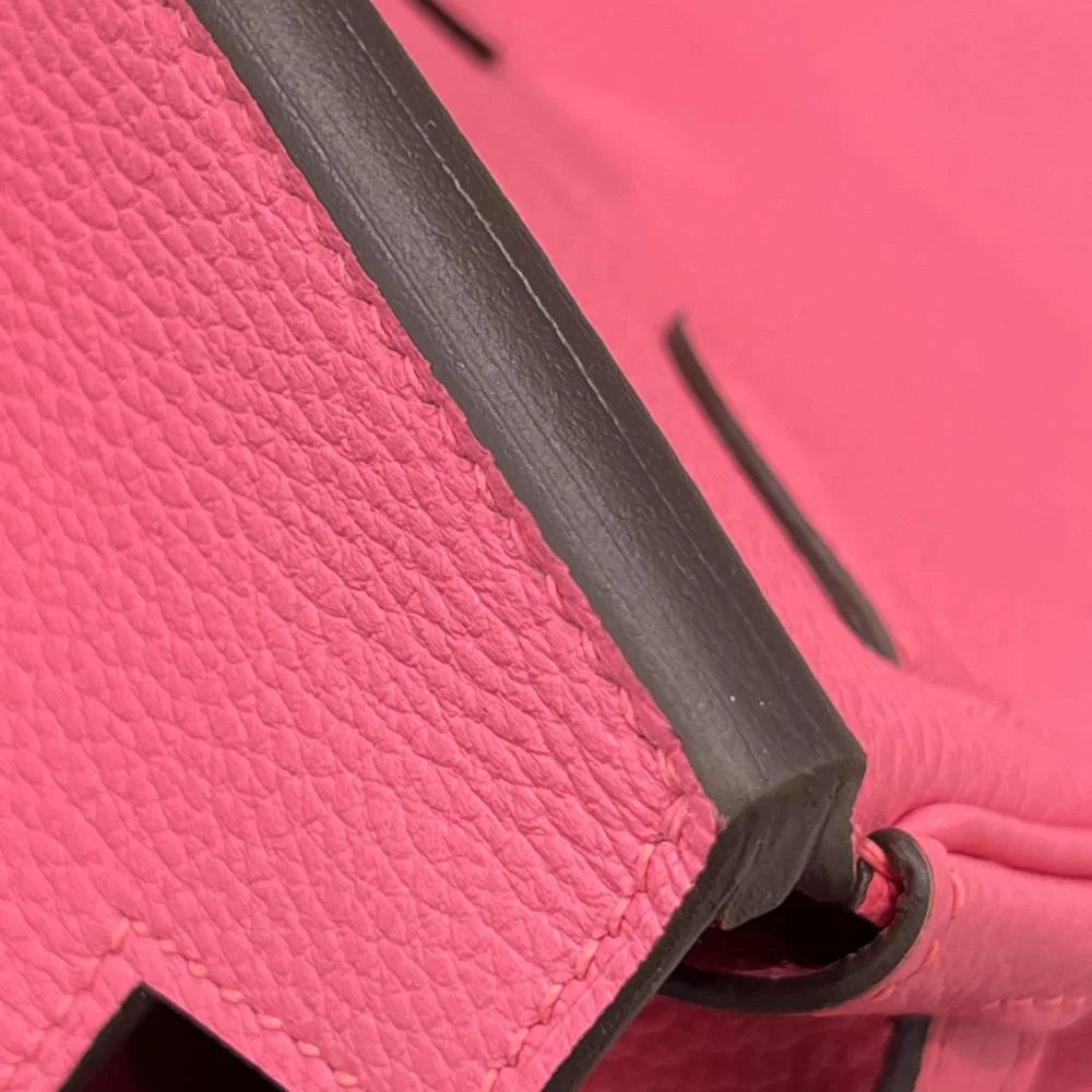 Hermès Birkin 25 Pembe Ruj Togo