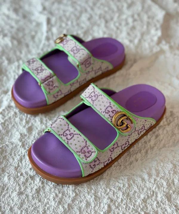 Gucci Çift G Kadın Sandalet Çoklu Modeller - Glimmer of Luxury