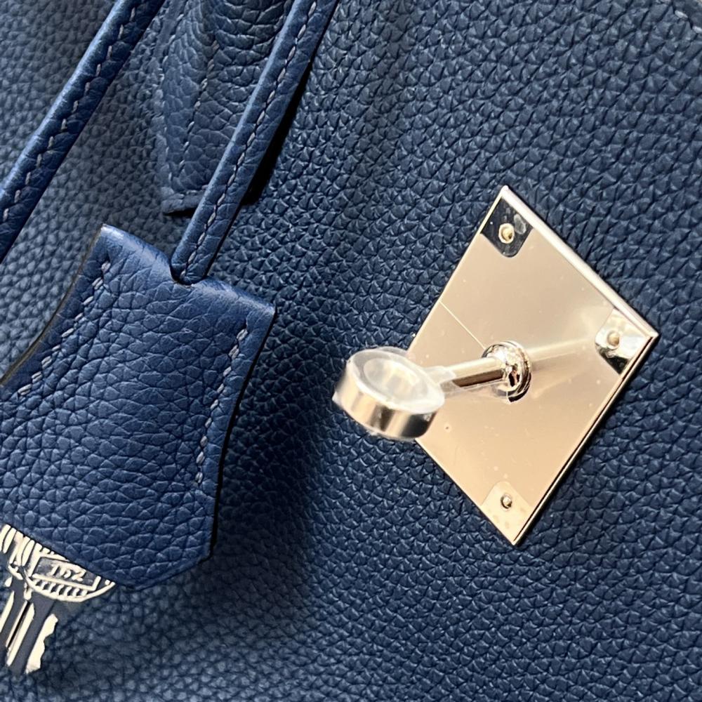 Hermès Birkin 40 Prusya Mavisi Togo