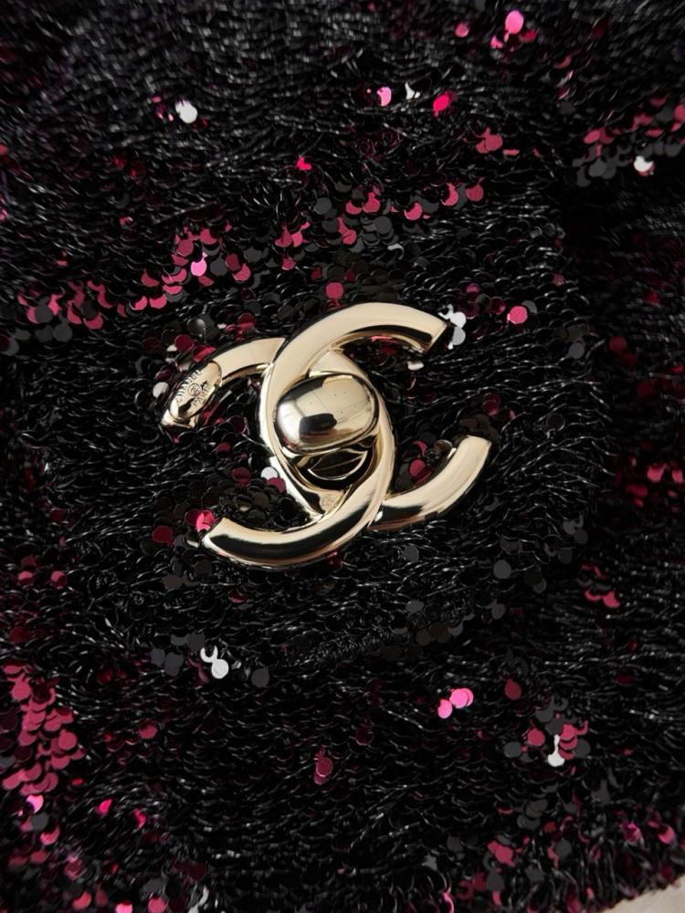 Chanel CF20 Evening Bag – Vinyl &amp; Sequin Special Edition