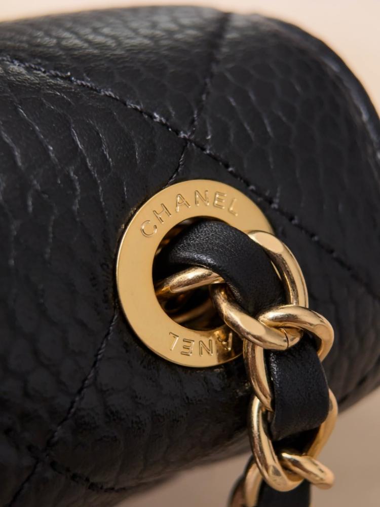 Chanel 26C Mini Classic Flap Bag – Black Caviar Leather