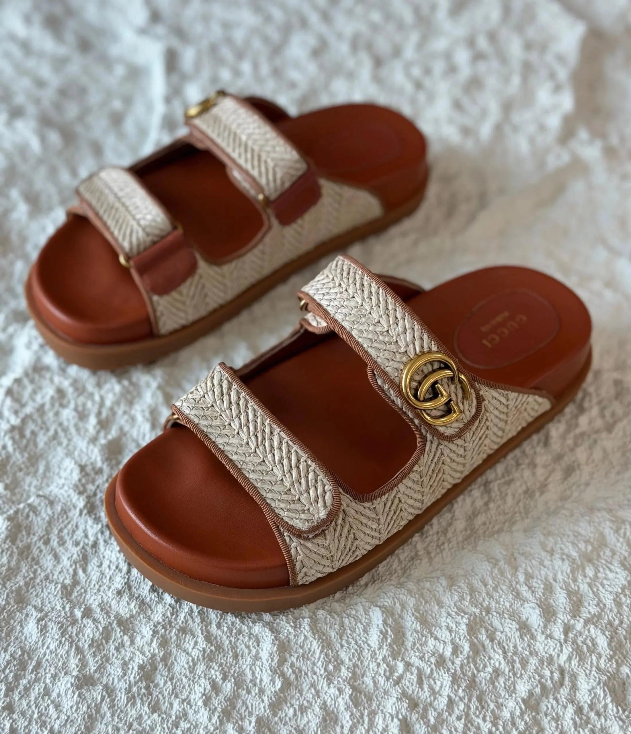 Gucci Çift G Kadın Sandalet Çoklu Modeller - Glimmer of Luxury
