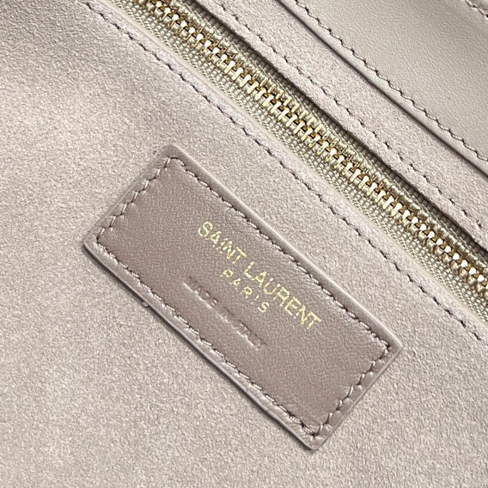 YSL Le 5 A Smooth Leather Hobo Bag