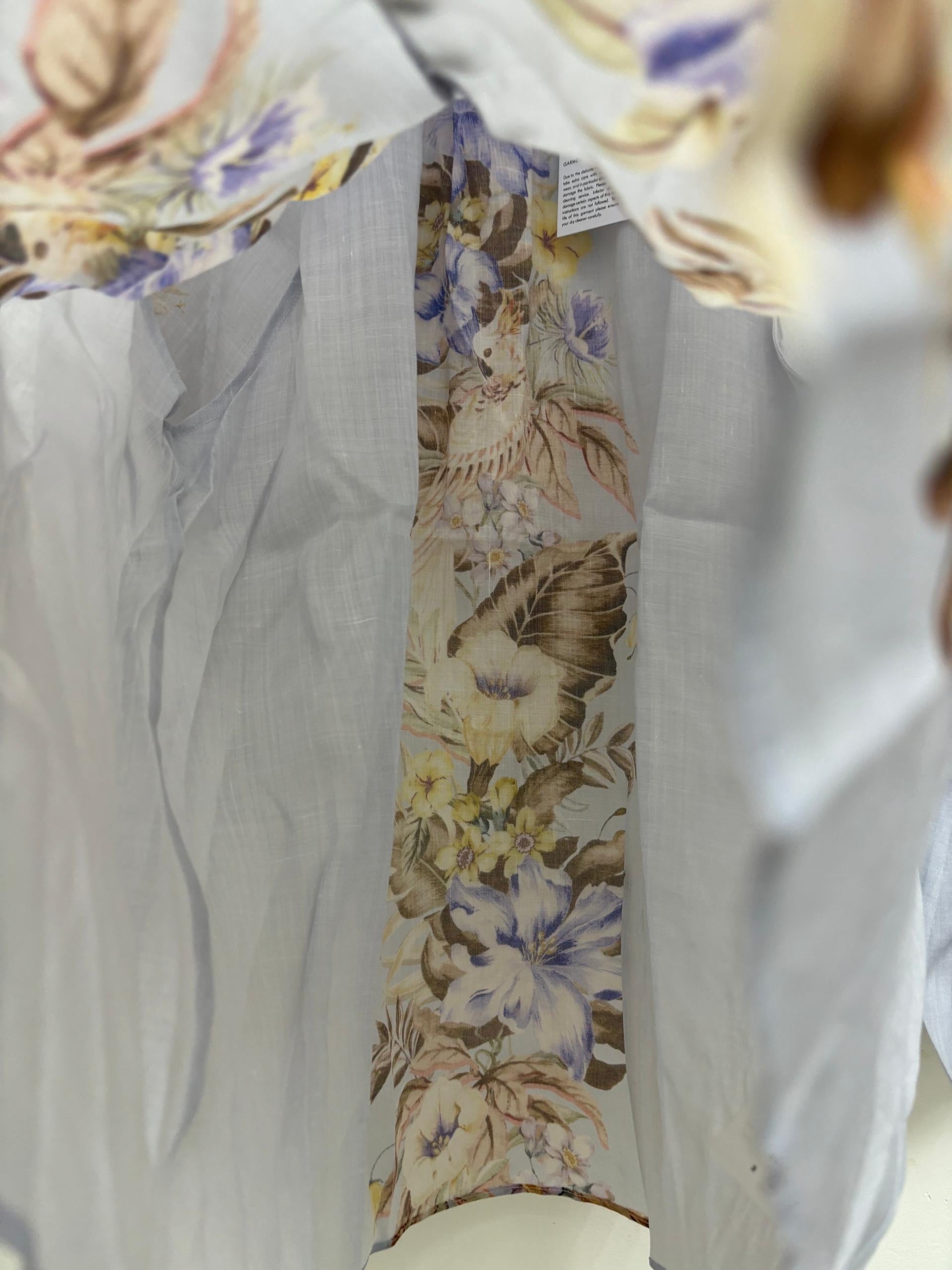 ZIMMERMAN Lantern Sleeve Shirt