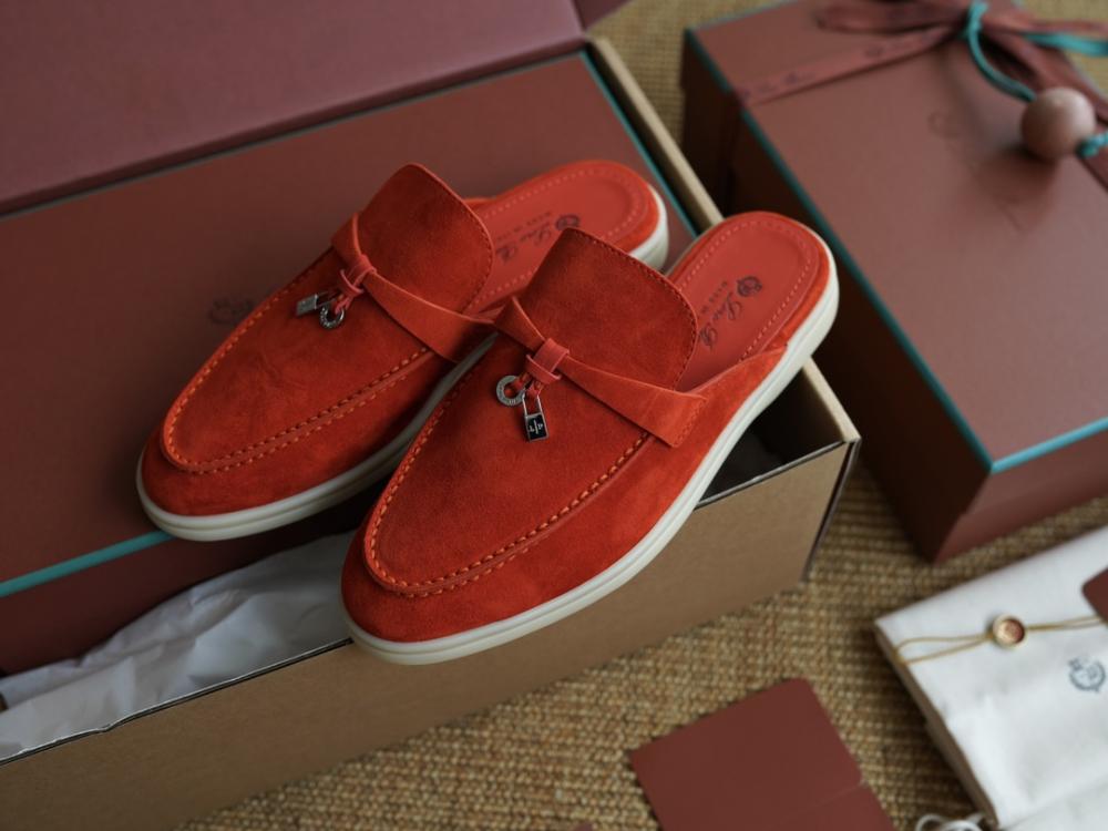 Loro Piana Charms Walk Babouche Loafer