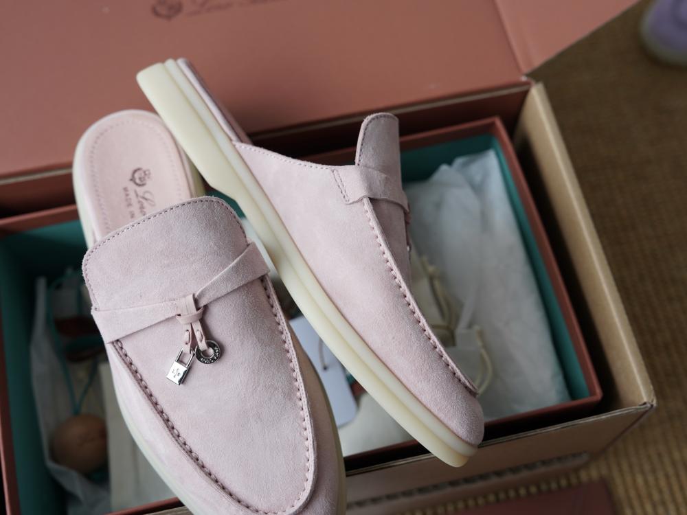 Loro Piana Charms Walk Babouche Loafer