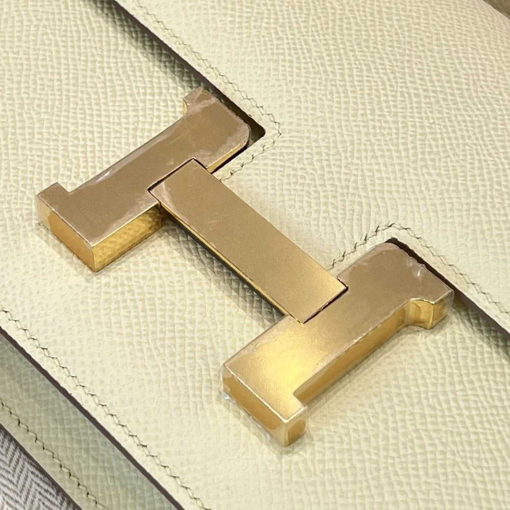 Hermès Constance Elan Epsom Chalk