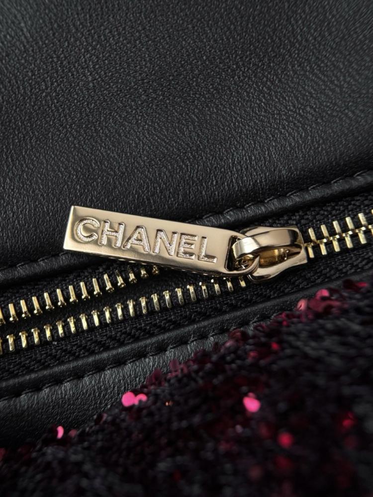 Chanel CF20 Evening Bag – Vinyl &amp; Sequin Special Edition