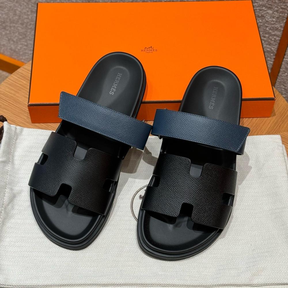 Hermès Chypre Sandals - Clay Beige