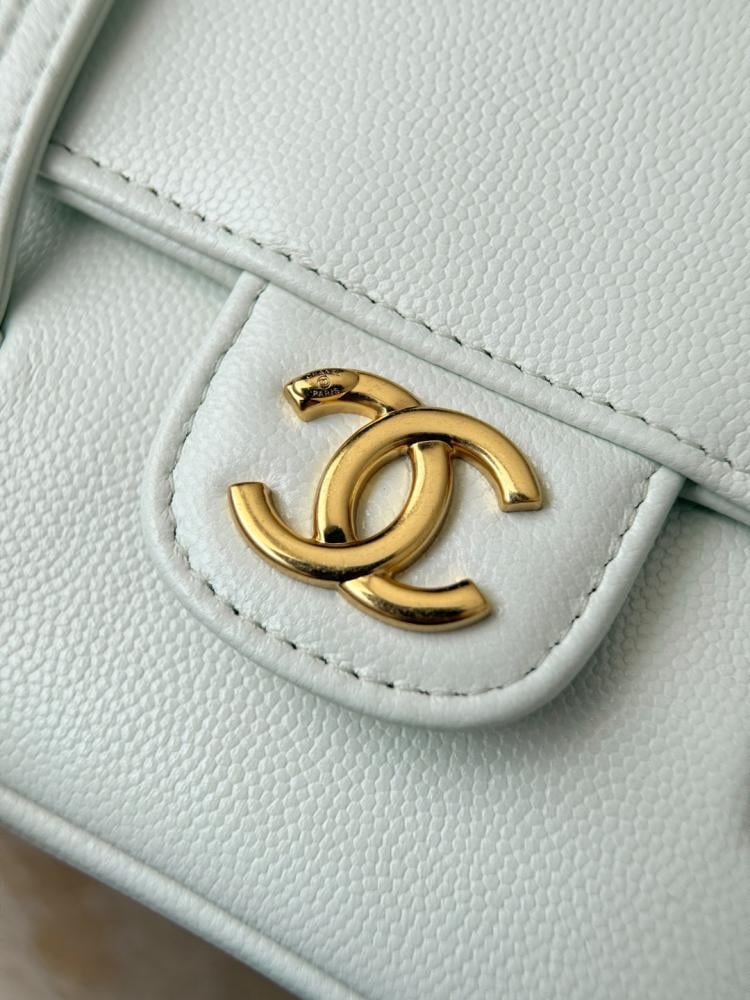Chanel 26P Mini Shoulder Bag – Pink Grained Calfskin