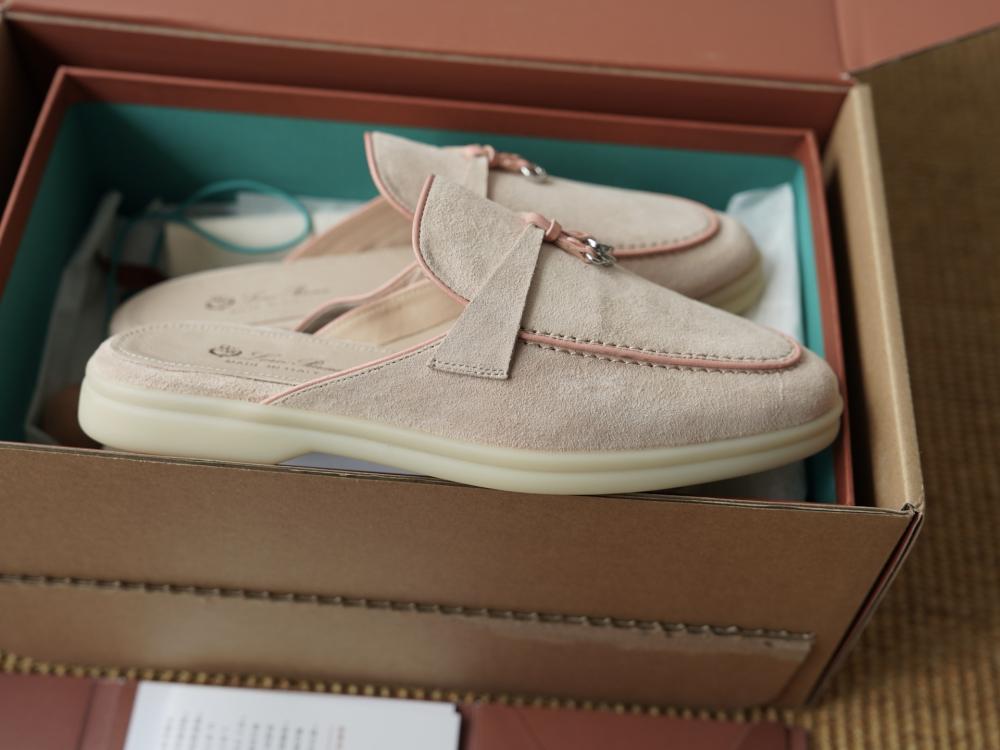 Loro Piana Charms Walk Babouche Loafer