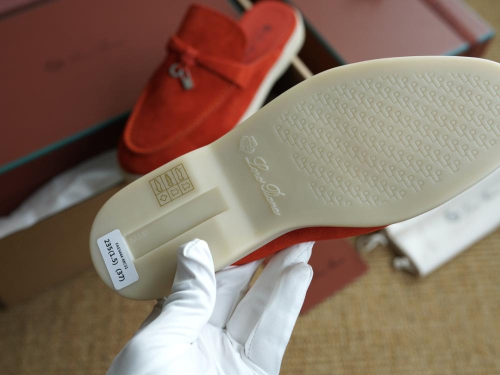 Loro Piana Charms Walk Babouche Loafer