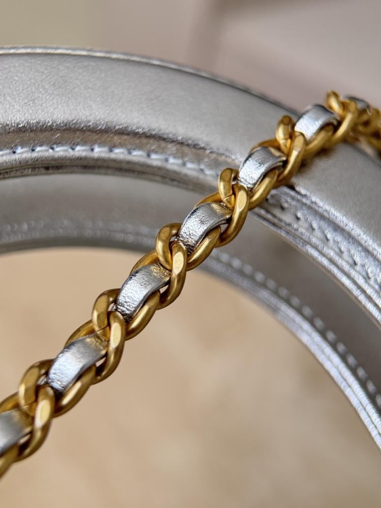 Chanel Kelly Shopping Bag Shiny Calfskin Leather and Gold Hardware Gold Tone