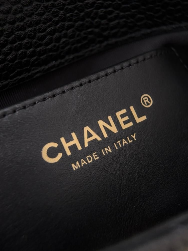 Chanel 26C Mini Classic Flap Bag – Black Caviar Leather