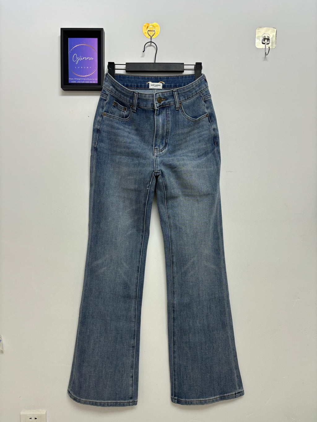 Sain Laurent S25 Mavi Kot