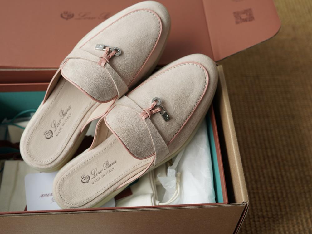 Loro Piana Charms Walk Babouche Loafer