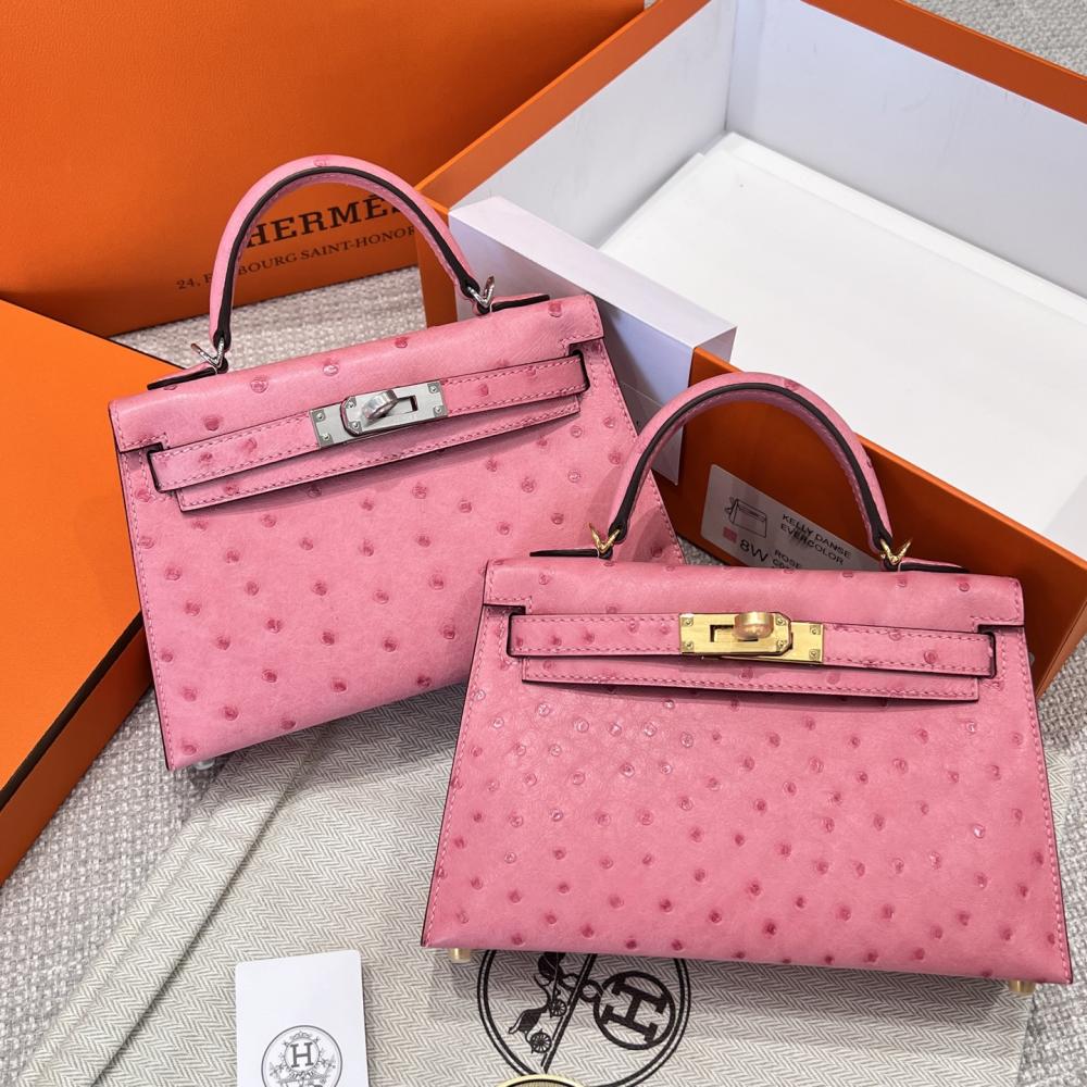 HERMES KELLY 20 MINI SELLIER ANEMONE EPSOM GOLD HARDWARE